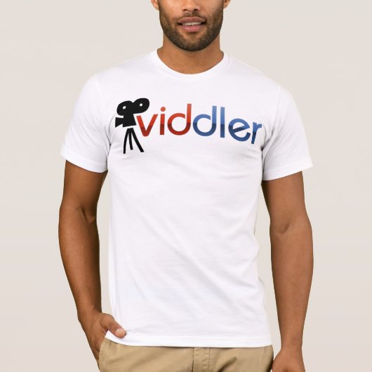 Shirt Viddler.com-Logo (Voorkant)