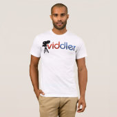Shirt Viddler.com-Logo (Voorkant volledig)