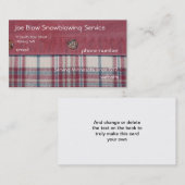 Shirt Visitekaartje (Voorkant / Achterkant)