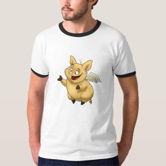 Shirt vliegende varkens (Voorkant)