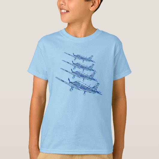 Shirt vliegtuig... (Voorkant)