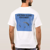 Shirt VLIEGUITRUSTING VOOR LUCHTVAARTUIGEN (Achterkant)
