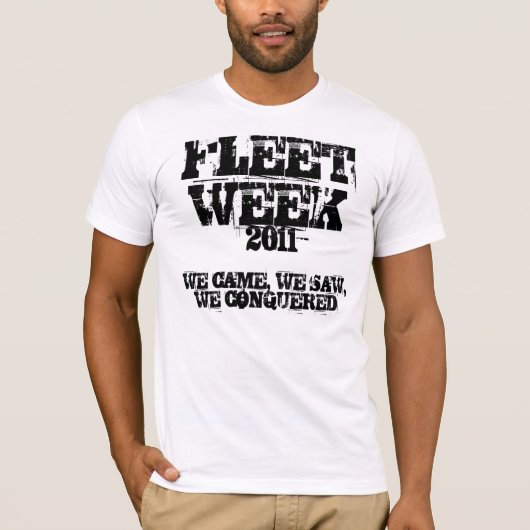 Shirt VLOOT WEEK (Voorkant)