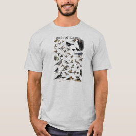 Shirt vogels in Europa