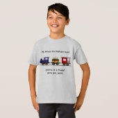 Shirt vogeltrein (Voorkant volledig)