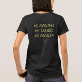 Shirt voor aangepaste tekst voor het T-shirt voor  (Achterkant)