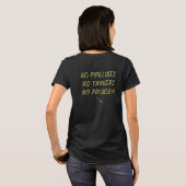 Shirt voor aangepaste tekst voor het T-shirt voor  (Achterkant volledig)