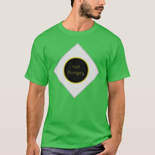 shirt voor als je geen honger hebt (Voorkant)