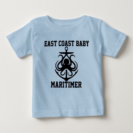 Shirt voor anker-octopusanker voor de oostkust van (Voorkant)