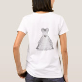 shirt voor ballonvaarding met quinceanera-prom (Achterkant)