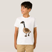 SHIRT voor BC-Gekke Goose Cartoon (Voorkant volledig)