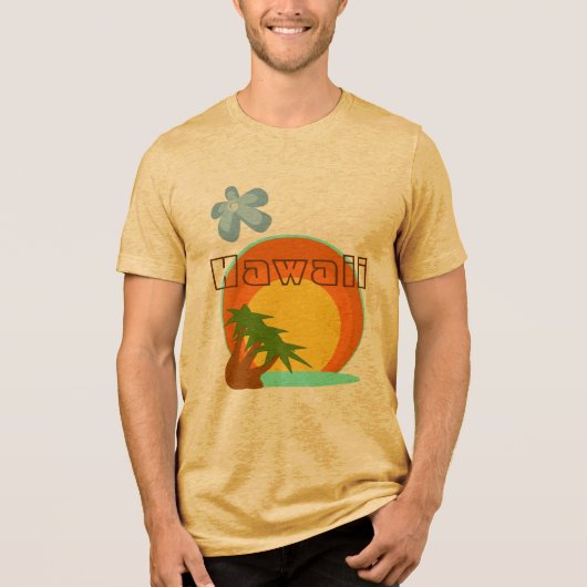 Shirt voor bestemmingsventilatie - Hawai... - (Voorkant)