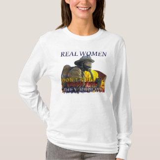 Shirt voor brandweerhaard voor vrouwen