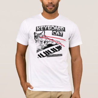 Shirt voor Cat Lazer Eyes toetsenbord!