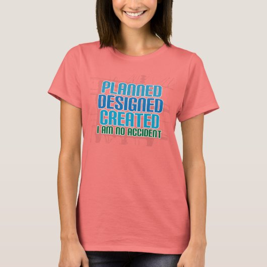 shirt voor Christelijke creatie: gepland ontworpen (Voorkant)