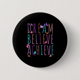 Shirt voor de bevestiging van de vlinder van meisj ronde button 5,7 cm