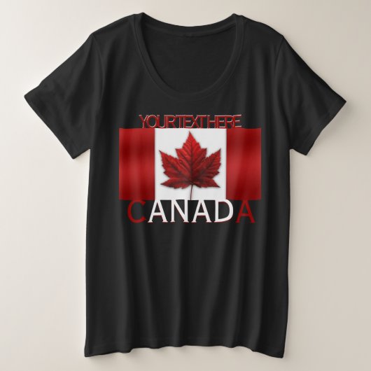 Shirt voor de grootte van het Shirt van Canada, aa (Design voorkant)