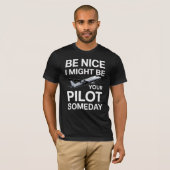Shirt voor de Humor van de luchtvaart (Voorkant volledig)