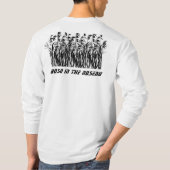 shirt voor de jacht op eenden met lange mouwen (Achterkant)