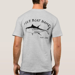 Shirt voor de naam van Tuna Boat
