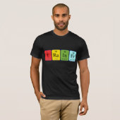 Shirt voor de periodieke handelsnaam van de opleid (Voorkant volledig)