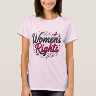 Shirt voor de rechten van de vrouw