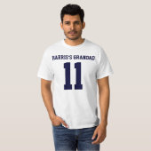 Shirt voor de sport van Grandad (Voorkant volledig)