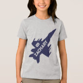 Shirt voor de verjaardag van een straaljager (Voorkant)