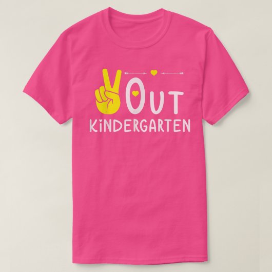 Shirt voor de Vrede uit Kindergarten Afstuderen (Design voorkant)