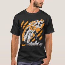 Shirt voor flatbaanracemotorfietsen