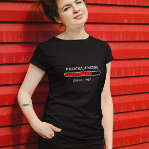 Shirt voor games - Verlangend alsjeblieft wacht
