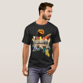 Shirt voor games: Videogame-thema (gamer op het we (Voorkant volledig)
