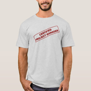 Shirt voor gecertificeerde projectmanager