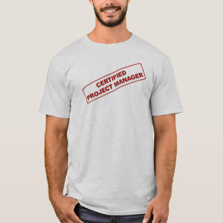 Shirt voor gecertificeerde projectmanager