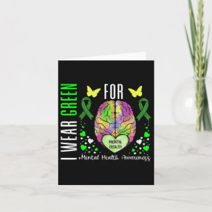Shirt voor geestelijke gezondheid maakt einde aan kaart
