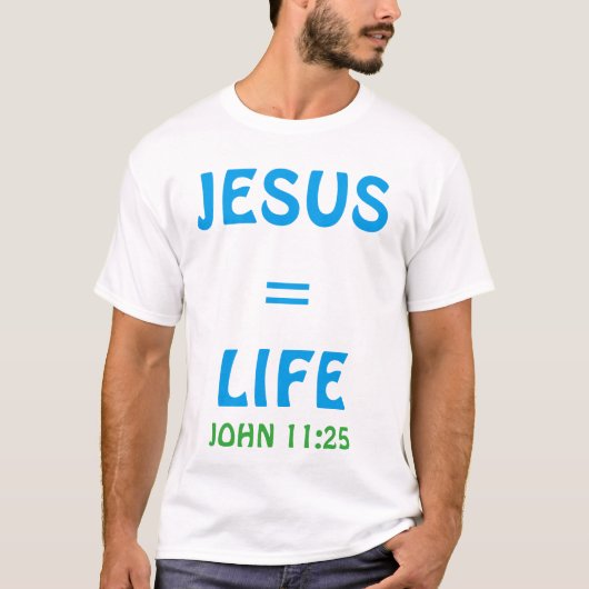 Shirt voor het leven en de dood Evangelisme (Voorkant)