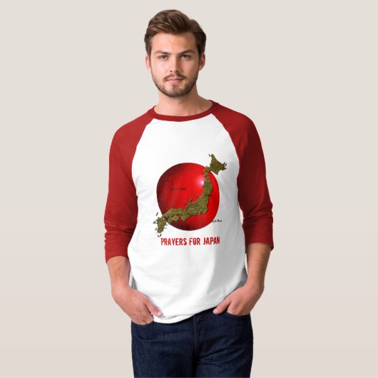 Shirt voor hulp bij aardbevingen (Voorkant volledig)