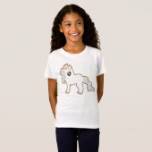 Shirt voor jongeren/Unicorn (Voorkant volledig)