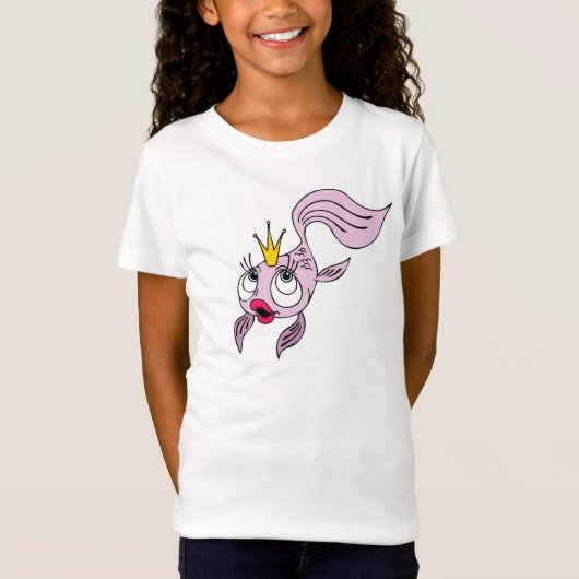 Shirt voor jongeren/vis (Voorkant)