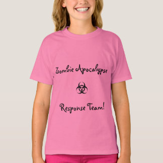 Shirt voor jongeren - zombie apocalypse-reactietea