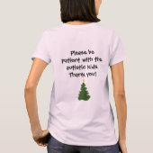 Shirt voor kerstboomautisme - licht (Achterkant)