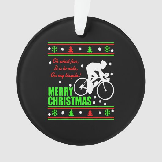 Shirt voor kerstmis ornament (voorkant)