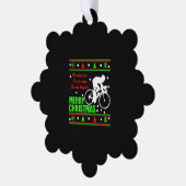 Shirt voor kerstmis ornament kaart (Links)