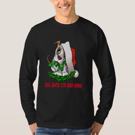 Shirt voor kerstpuppy (Voorkant)