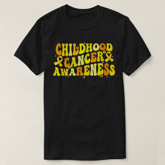 Shirt voor kinderkanker  Groovy Go (Design voorkant)