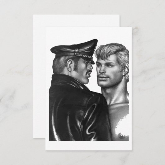 Shirt voor  leder, pappa dom sub-tekening bedankkaart (Voorkant / Achterkant)