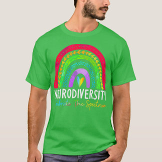 Shirt voor neurodiversiteit Autisme Spectrum ASD A