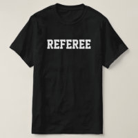 Shirt voor officieel toezicht door sportploegen
