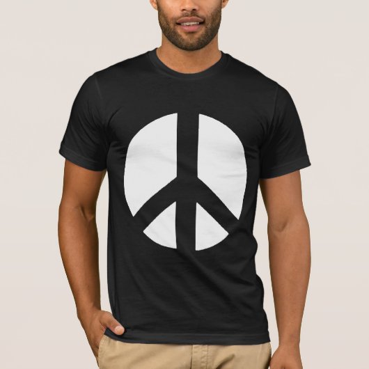Shirt voor omgekeerd vredesgebarentaal (Voorkant)