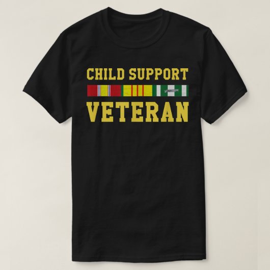 Shirt voor ondersteuning van kinderen Veteran T (Design voorkant)
